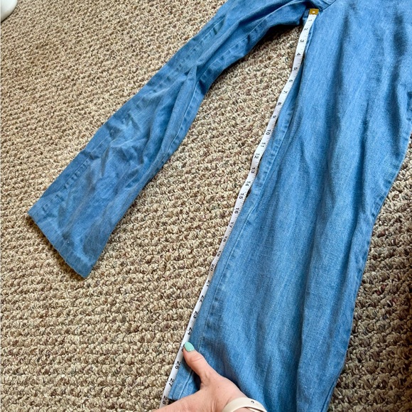 Zz Mizz Lizz Denim Jean jumpsuit vintage southwestern - Picture 7 of 14